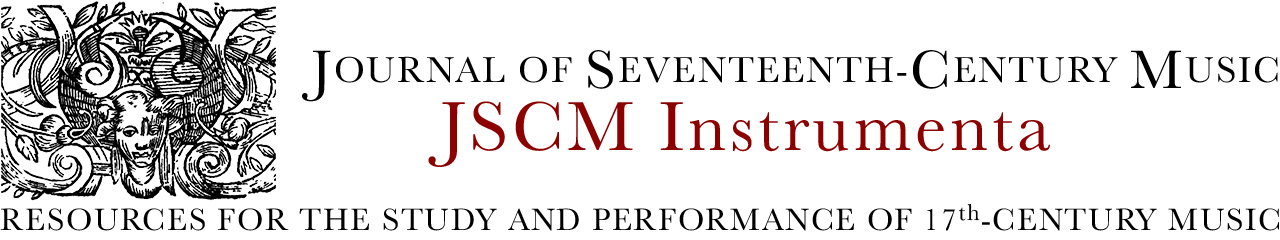 The Journal of Seventeenth-Century Music Instrumenta